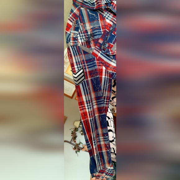 Affliction Black Premium LIMITED EDITION Flannel Long Sleeve Button Down. - Picture 7 of 15